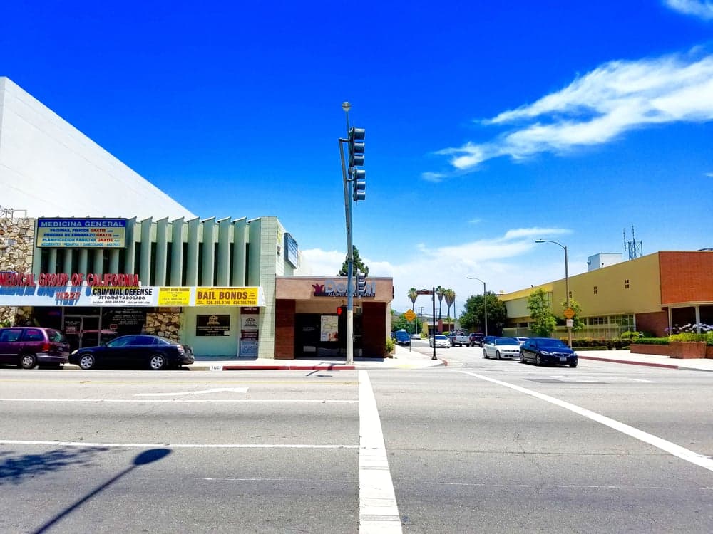 Street view of the Allure Dental Arts office building at 11233 Valley Blvd, El Monte